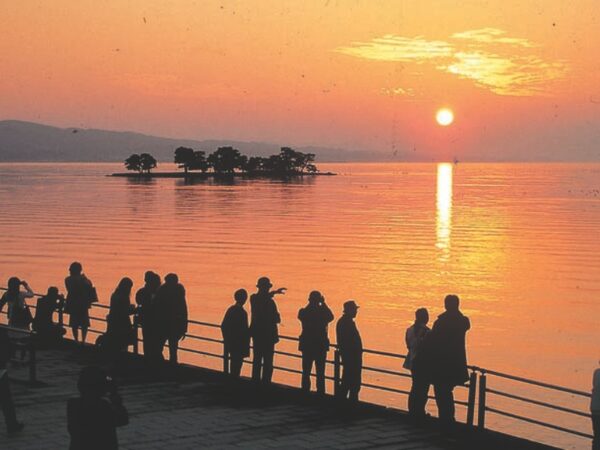 宍道湖の夕日