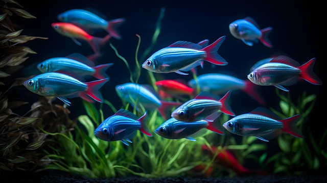 熱帯魚の水槽