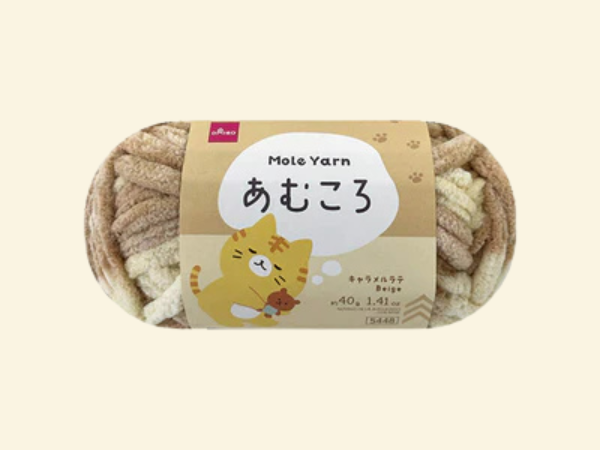 ダイソー毛糸あむころ