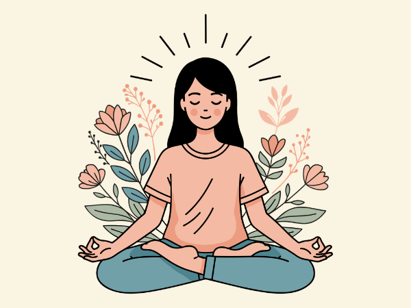 マインドフルネス女性