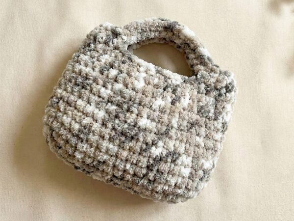 プランプで作ったワンハンドルバッグ