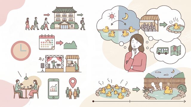 温泉がすいてる時間の見極め方