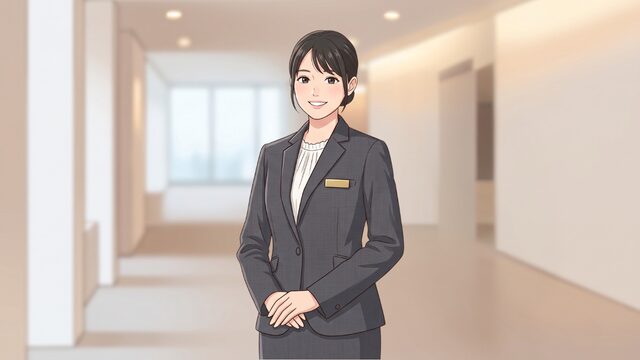 スタッフのHさんイメージイラスト