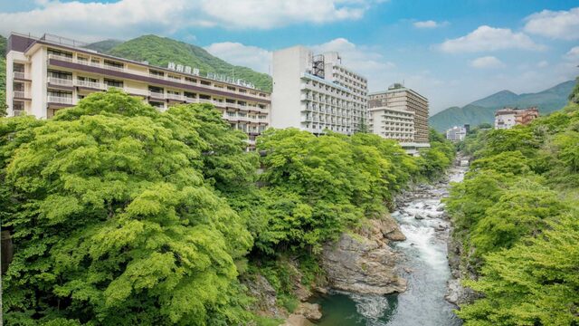 鬼怒川温泉ホテルの外観